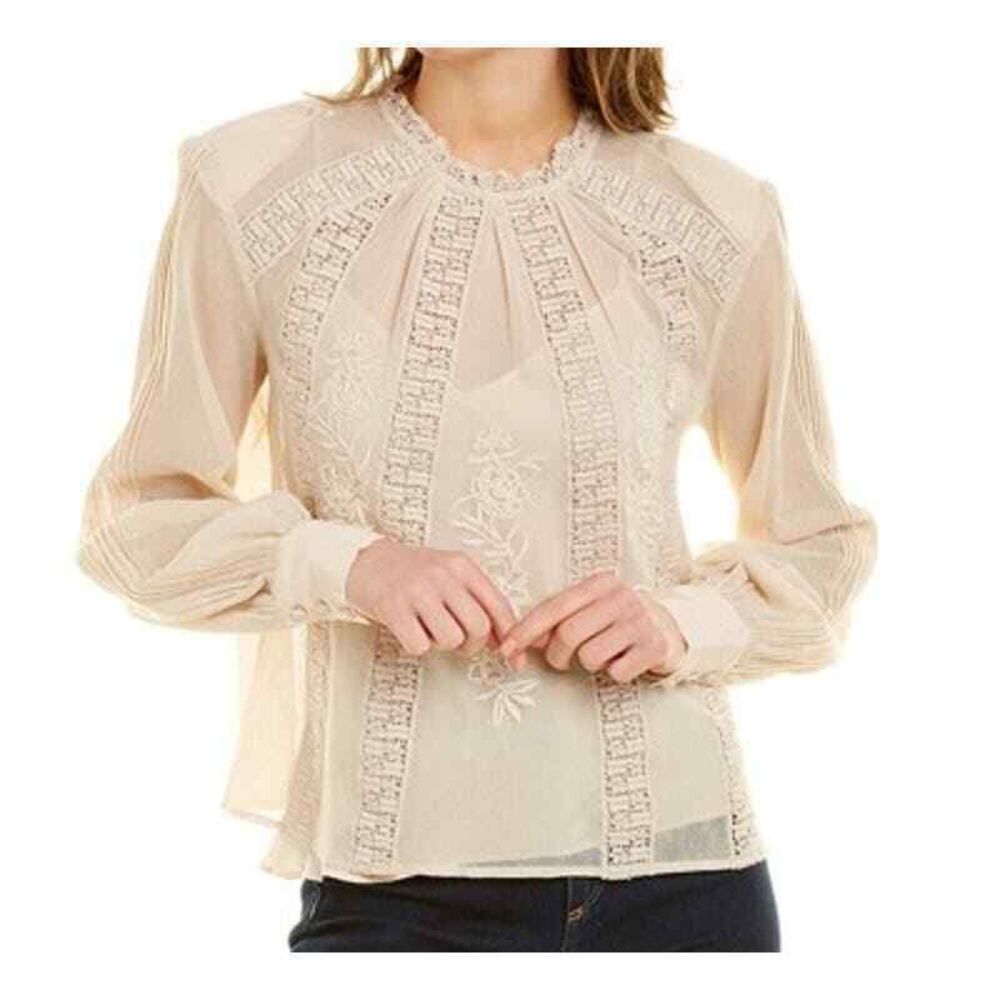 St Roche NWT Sherry Top Champagne Size 0 MSRP $285